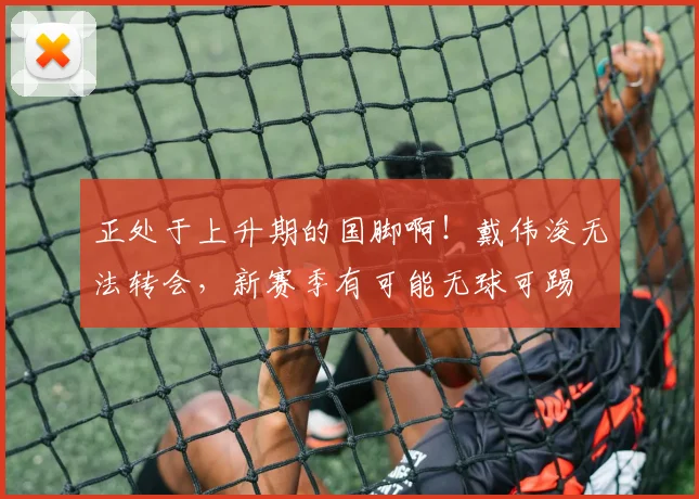 正处于上升期的国脚啊！戴伟浚无法转会，新赛季有可能无球可踢